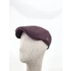 Kışlık Kasket Şapka – Bordo Özel Dokuma, Modern Şıklık Bedensiz Lastikli Model
