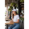 Karnas Bayan Keten Yazlık Kasket Şapka – Standart Beden & Doğal Kumaş Hafif Konfor