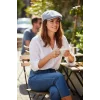 Karnas Bayan Keten Yazlık Kasket Şapka – Standart Beden & Günlük Şıklık Sunan Hafif ve Konforlu Tasarım