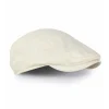İngiliz Tarzı Erkek Kasket Şapka - Lastikli Bedensiz Tasarım, Klasik Kesim, Desenli İç Astar