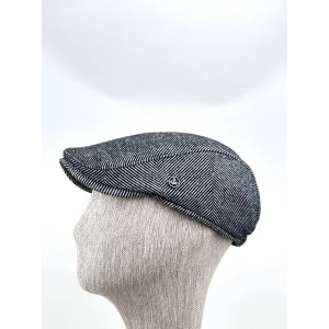 Kışlık Kasket Şapka – Premium Çizgili Tasarım Bedensiz Lastikli Model