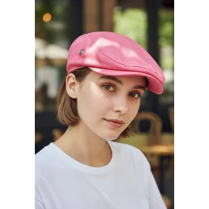 Karnas Bayan Keten Yazlık Kasket Şapka – Standart Beden & Nefes Alan Doğal Kumaş