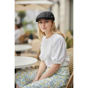 Karnas Bayan Keten Yazlık Kasket Şapka – Standart Beden & Doğal Nefes Alan Premium Tasarım