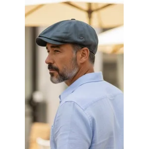 Karnas Keten Yazlık Kasket Şapka – Günlük Şıklığa Uyum Sağlayan Rahat ve Modern Stil