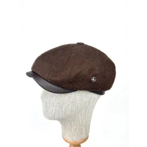 Kışlık Kasket Şapka – Retro Stil Kaşe Kumaş