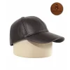 KARNAS ŞAPKA KAHVERENGİ DERİ SPOR ŞAPKA