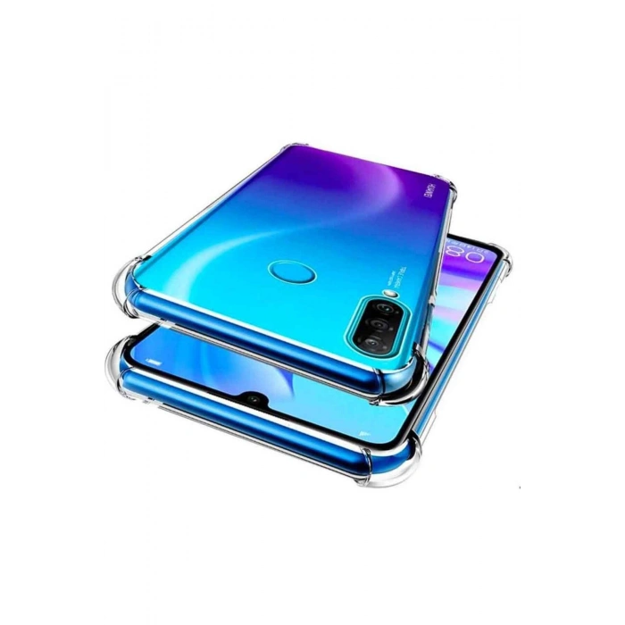 Zengin Çarşım Huawei P30 Lite Kılıf Ultra Ince Şeffaf Airbag Anti Şok Silikon