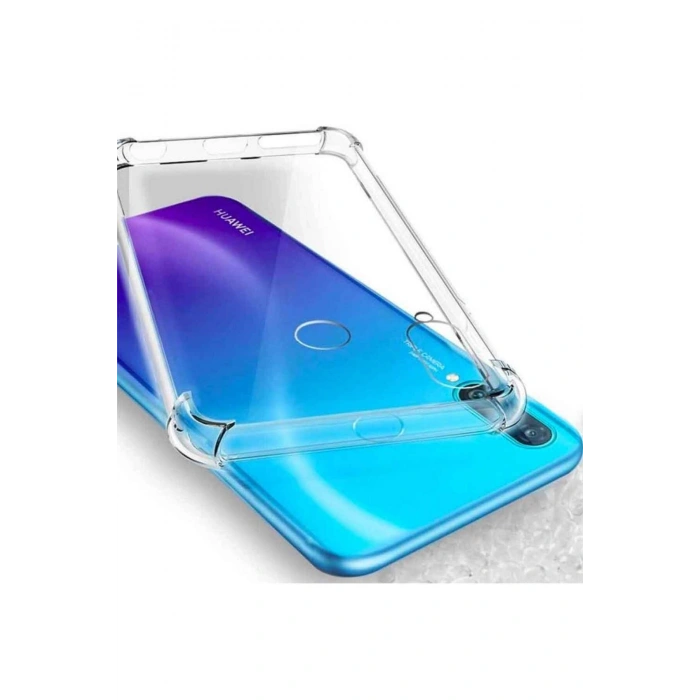 Zengin Çarşım Huawei P30 Lite Kılıf Ultra Ince Şeffaf Airbag Anti Şok Silikon