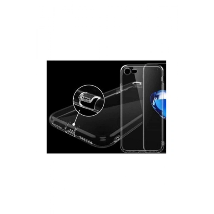 Mate 20 Lite Toz Koruma Tıpalı Ultra Ince Şeffaf Silikon Kılıf