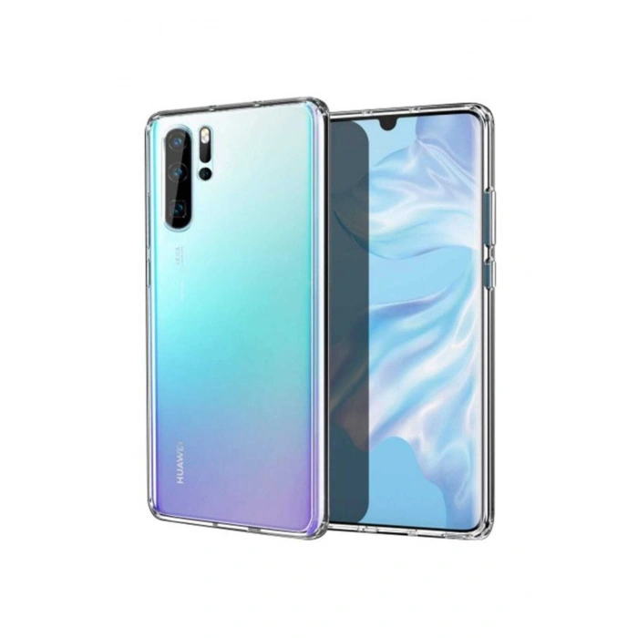 P30 Pro Toz Koruma Tıpalı Ultra İnce Şeffaf Silikon Kılıf