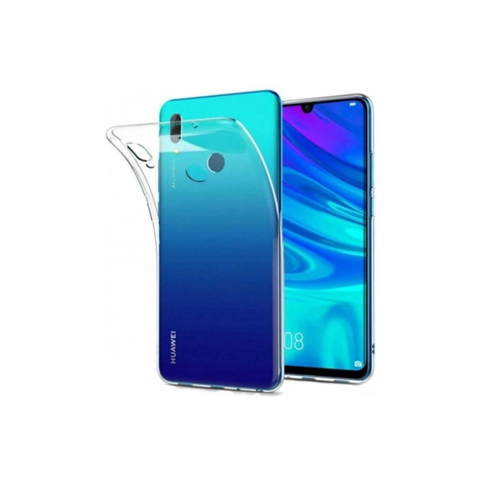 P Smart 2019 - Honor 10 Lite Toz Koruma Tıpalı Ultra Ince Şeffaf Silikon Kılıf