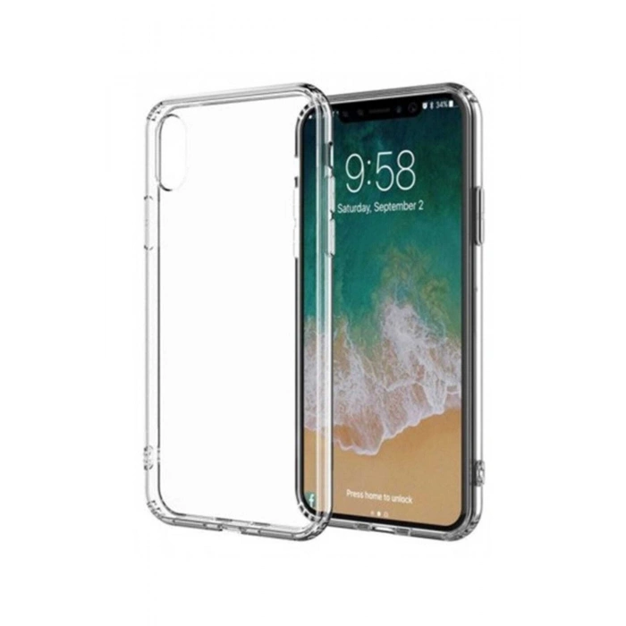 Iphone Xs Max Toz Koruma Şeffaf Silikon Kılıf