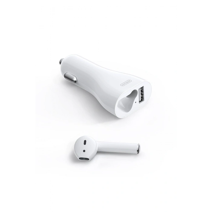 Bluetooth Kablosuz Kulaklıklı Araç Şarj Cihazı Jr-cp1