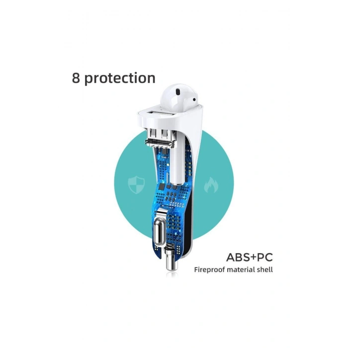 Bluetooth Kablosuz Kulaklıklı Araç Şarj Cihazı Jr-cp1