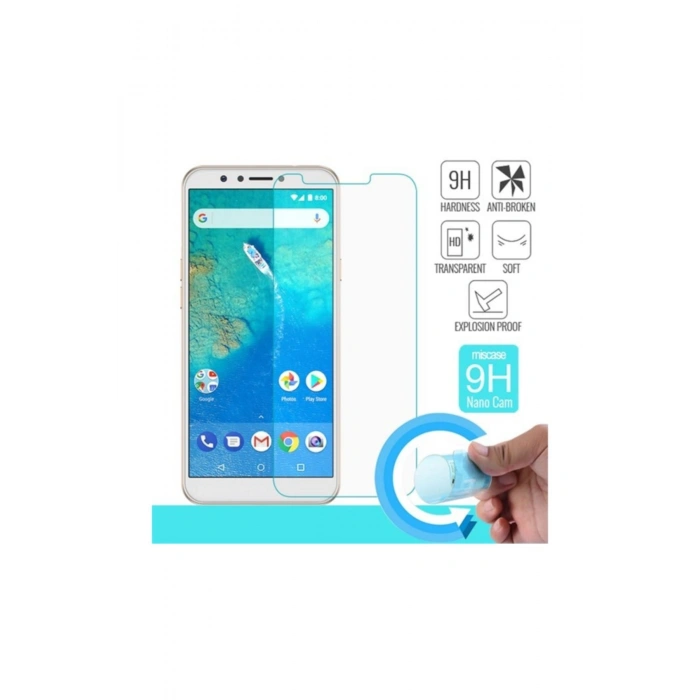 General Mobile Gm8 Nano Cam Ekran Koruyucu Kırılmaz Film Okmore