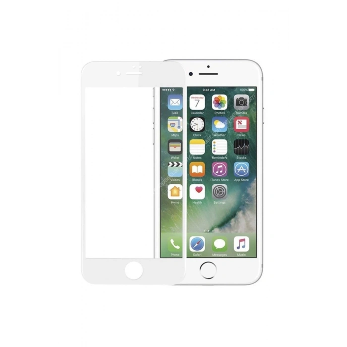 Apple Iphone 6 Miscase Fiber Nano Ekran Koruyucu Beyaz