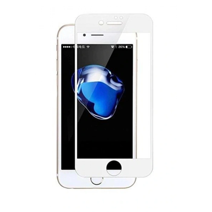JM3033 İphone 7/8 3D Temperli Erkan Koruyucu