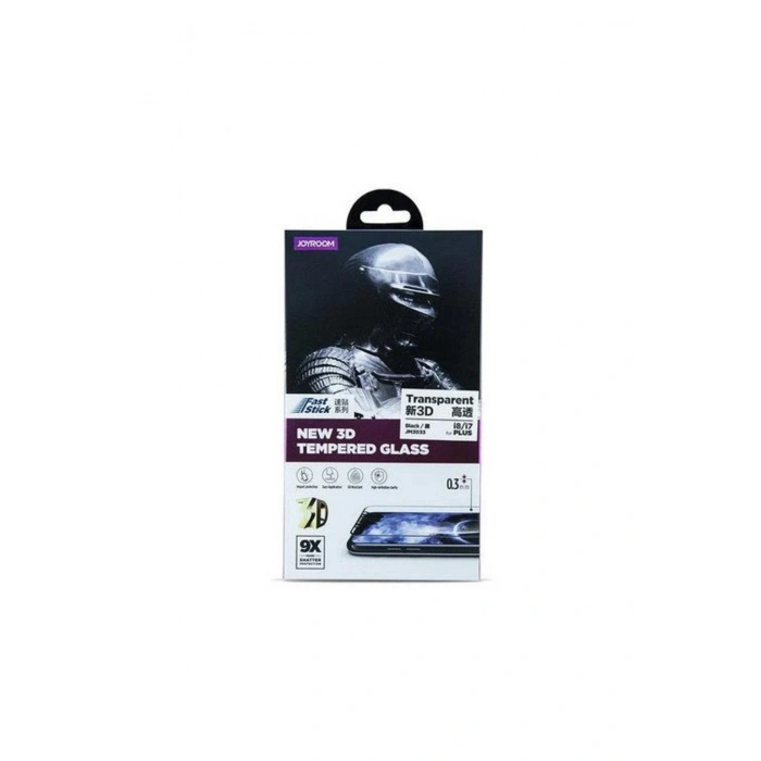 JM3033 İphone 7/8 3D Temperli Erkan Koruyucu