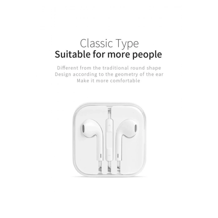 JR-EP1 1.2m 3.5mm Mikrofonlu Kulak içi Kulaklık iPhone, iPad