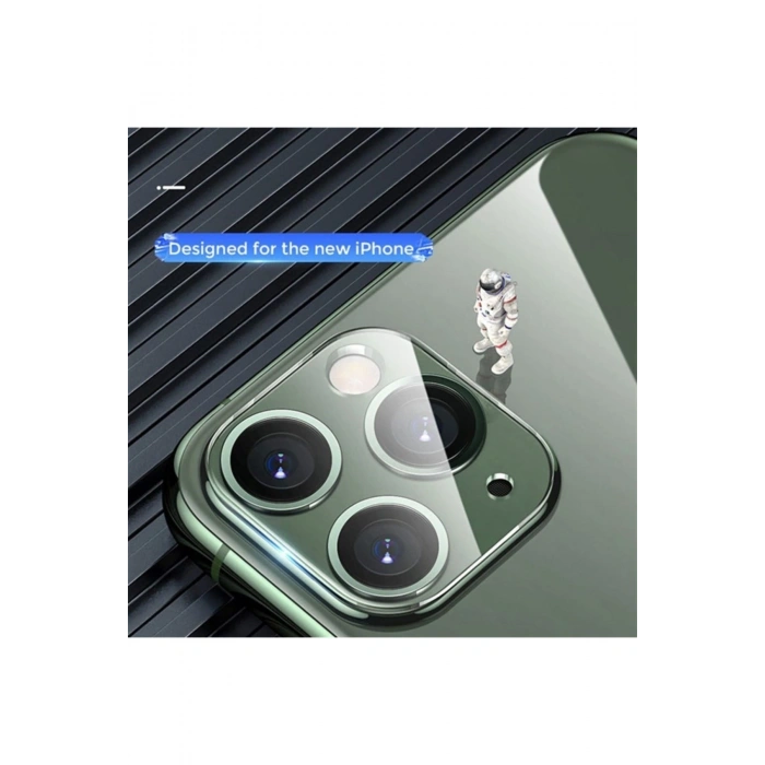 Iphone 11 Kamera  Uyumlu Cam Lens Koruyucu Iphone 11 Kamera Koruyucu Şeffaf Jr Pf074