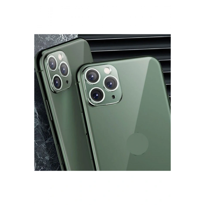 Iphone 11 Kamera  Uyumlu Cam Lens Koruyucu Iphone 11 Kamera Koruyucu Şeffaf Jr Pf074