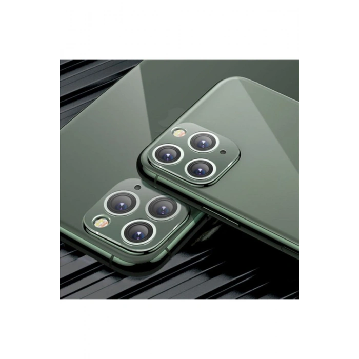 Iphone 11 Kamera  Uyumlu Cam Lens Koruyucu Iphone 11 Kamera Koruyucu Şeffaf Jr Pf074