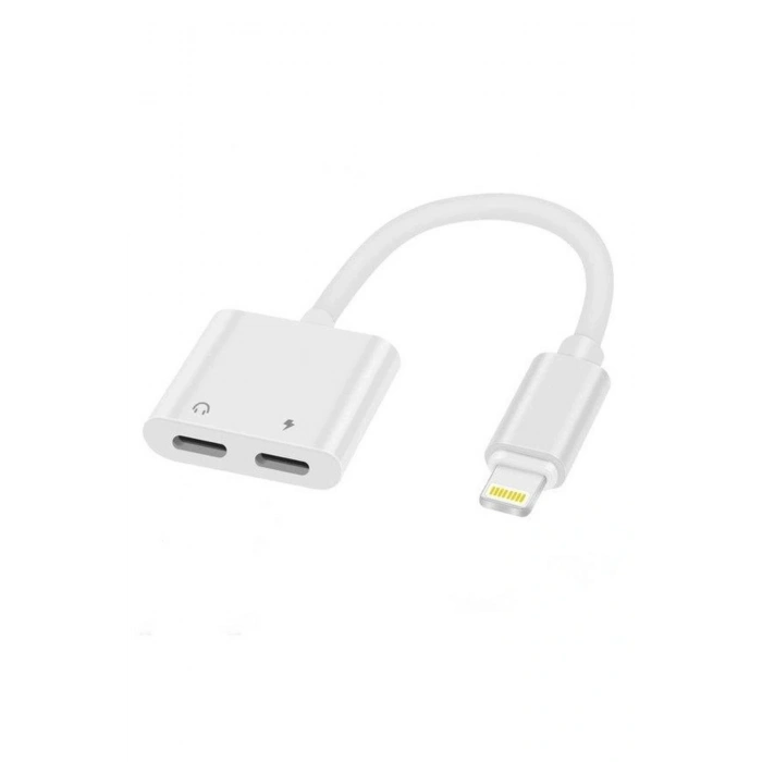 S-M403 Iphone Lightning To Ligtning Ses Şarj Çoğaltıcı