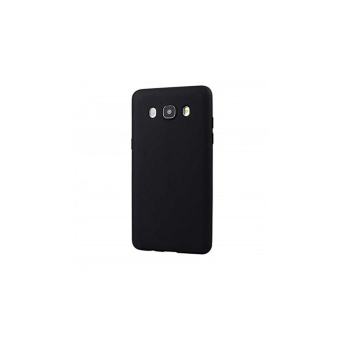 Galaxy J7 Core Kılıf Tam Renk Esnek Yıkanabilir Slim Silikon Kapak Siyah