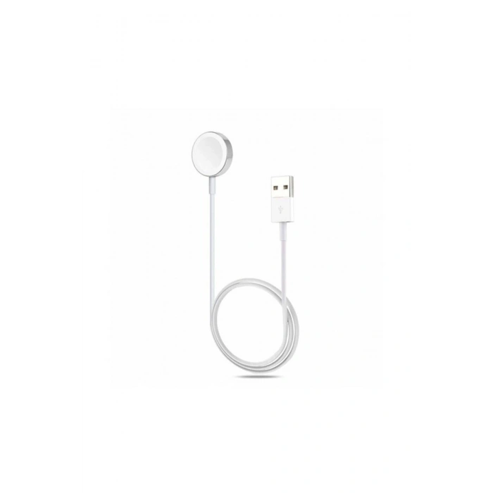 S Iw001 Iwatch Saat Magnetik Kablo Beyaz