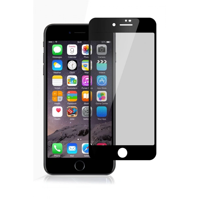 Apple Iphone 7 Plus Cam 10d Privacy Tam Kaplayan Hayalet Cam Siyah