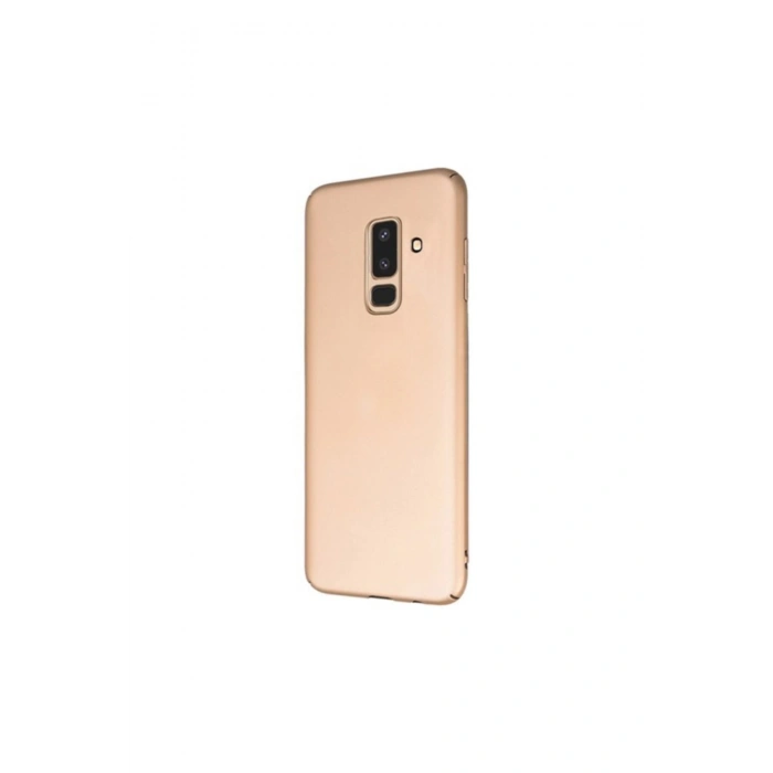 Samsung A6 Plus Premıum Silikon Gold
