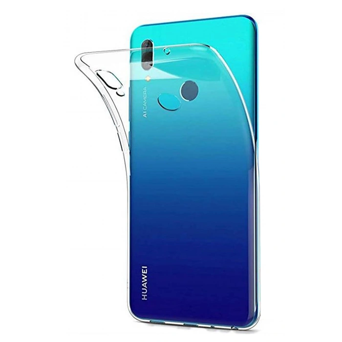 Huawei Y6 Prime (2019) Şeffaf Yumuşak Şeffaf Tpu Kılıf Silikon Ultra Ince Arka Kapak