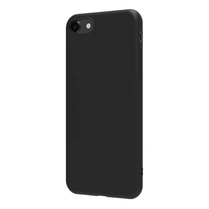 Apple Iphone Se 2020 Silikon Kılıf Arka Kapak Siyah