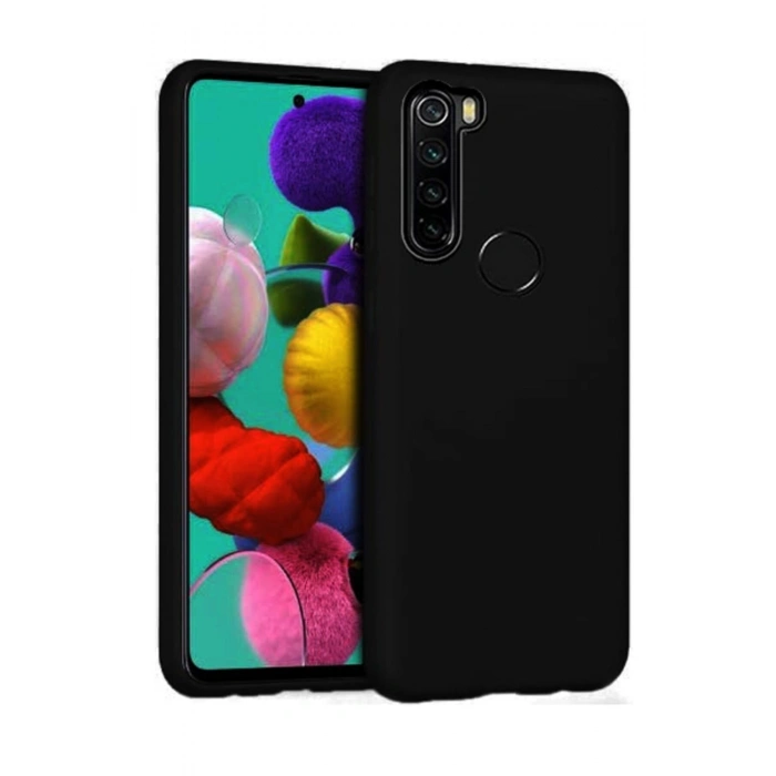 Xiaomi Note 8 Kılıf Ultra Ince Arka Kapak Siyah