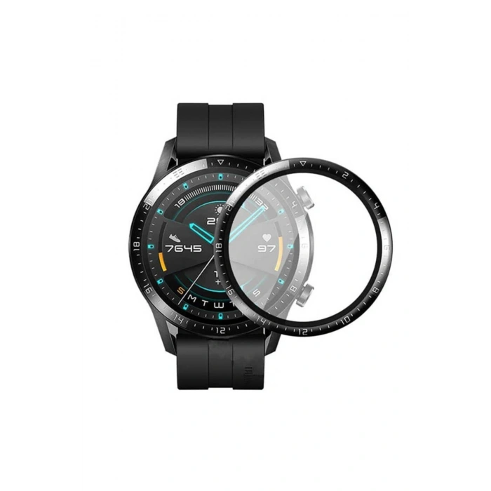 Huawei Watch Gt2 46mm 5d Polymer Nano Tam Kaplayan Ekran Koruyucu