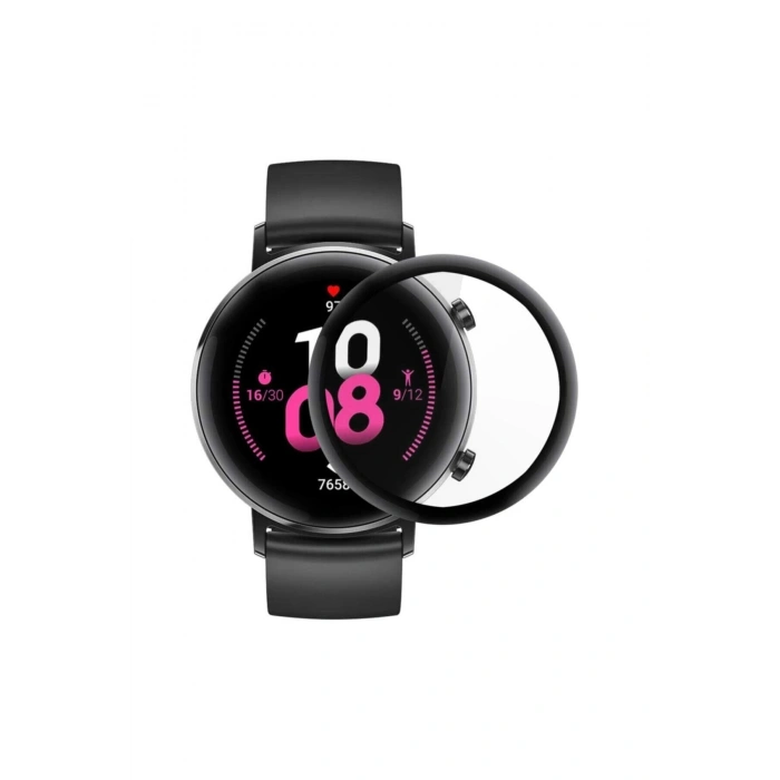 Huawei Watch Gt2e 46mm 5d Polymer Nano Tam Kaplayan Ekran Koruyucu