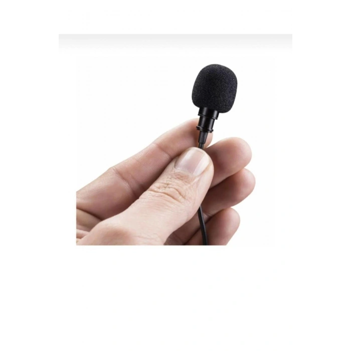 Kablolu 3.5mm Hd Ses Kaydı Ensiga Youtuber Tiktok Yaka Mikrafonu