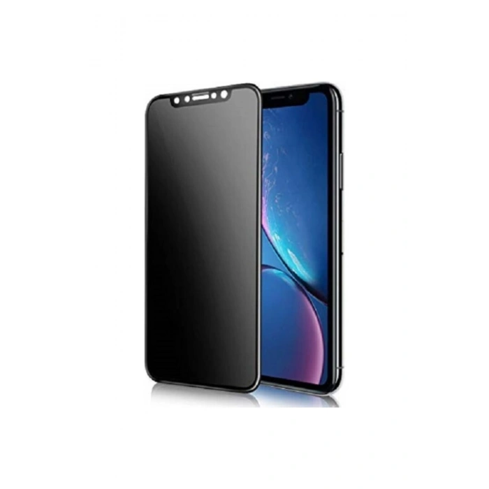 Apple Iphone 12 Mini 5.4 Privacy Hayalet 10d Ekran Koruyucu Siyah Cam