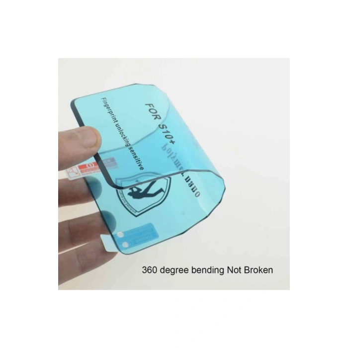 Samsung Galaxy S20 Plus Polimer Nano Ekran Koruyucu Kavisli Ekran