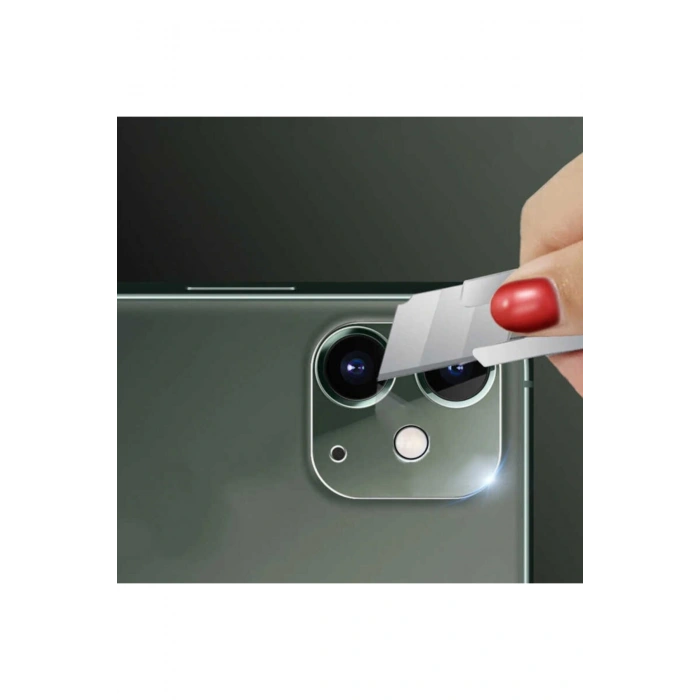 Iphone 12 Şeffaf Kamera Koruyucu