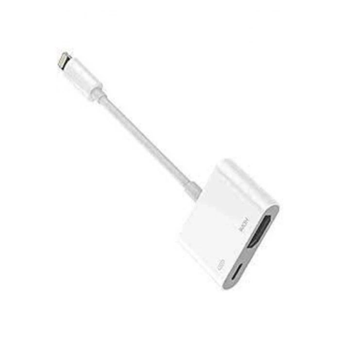 2in1 Iphone Ipad Uyumlu Lightning To Hdmı Lightning Çevirici Adaptör
