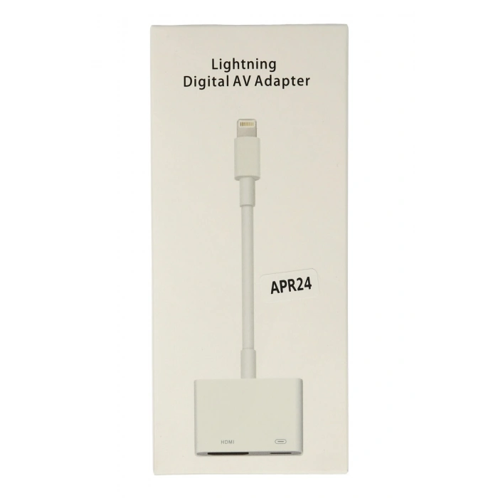 2in1 Iphone Ipad Uyumlu Lightning To Hdmı Lightning Çevirici Adaptör