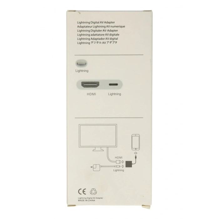 2in1 Iphone Ipad Uyumlu Lightning To Hdmı Lightning Çevirici Adaptör