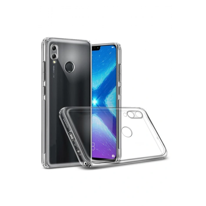 Huawei Y7 2019 Tıpalı Kamera Korumalı Silikon Kılıf