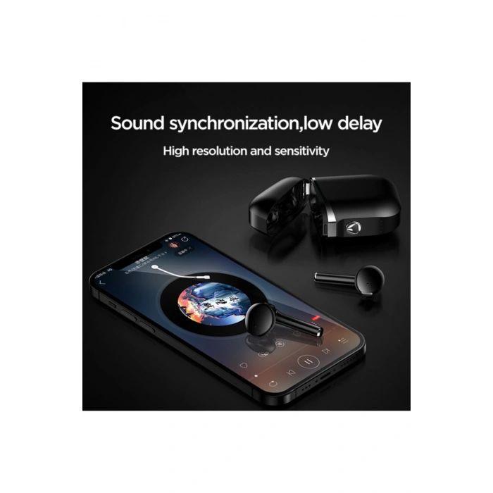 Jr-t15 Yandan Açılır Su Geçirmez Dokunmatik Kontrol Tws Ios Ve Andorid Uyumlu Bluetooth Kulaklık