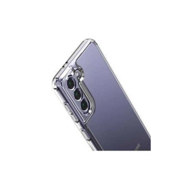 Samsung S21 Plus Uyumlu Kamera Korumalı Şeffaf Silikon Kılıf