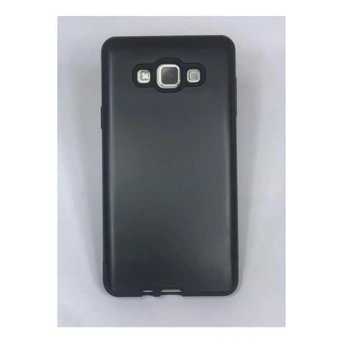 Samsung Galaxy A7 2015 Uyumlu Kılıf A700 Soft Case Full Koruma Siyah