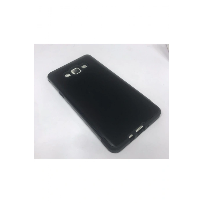 Samsung Galaxy A7 2015 Uyumlu Kılıf A700 Soft Case Full Koruma Siyah