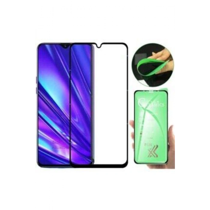 Xiaomi Redmi 9c Uyumlu Seramik Nano Cam Tam Kaplayan Kırılmaz Esnek Ekran Koruyucu