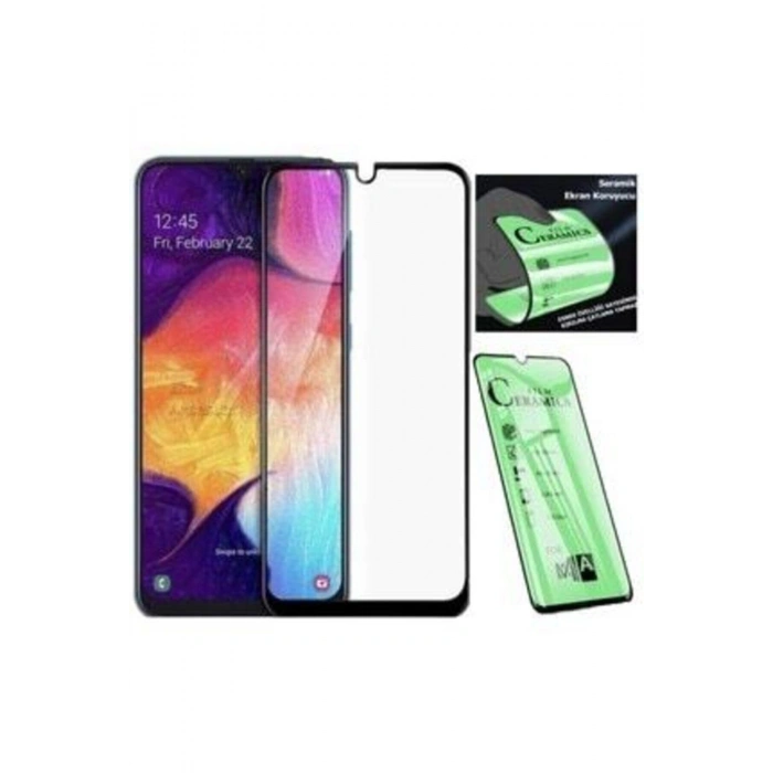 Xiaomi Redmi 9c Uyumlu Seramik Nano Cam Tam Kaplayan Kırılmaz Esnek Ekran Koruyucu